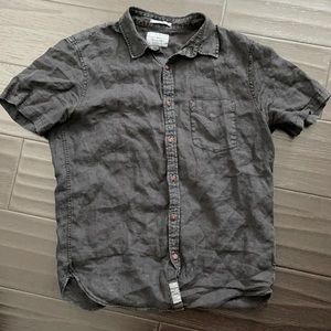 Lucky Brand Button Up Short Sleeve Men’s Shirt